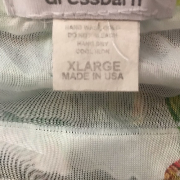 DRESSBARN Floral top with ruffles SIZE XL - Picture 5 of 7